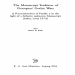 Maria Kalli - The Manuscript Tradition of Procopius_ Gothic Wars [Retail]